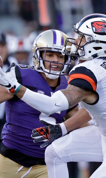 No. 17 Washington builds big lead, beats Oregon State 42-23